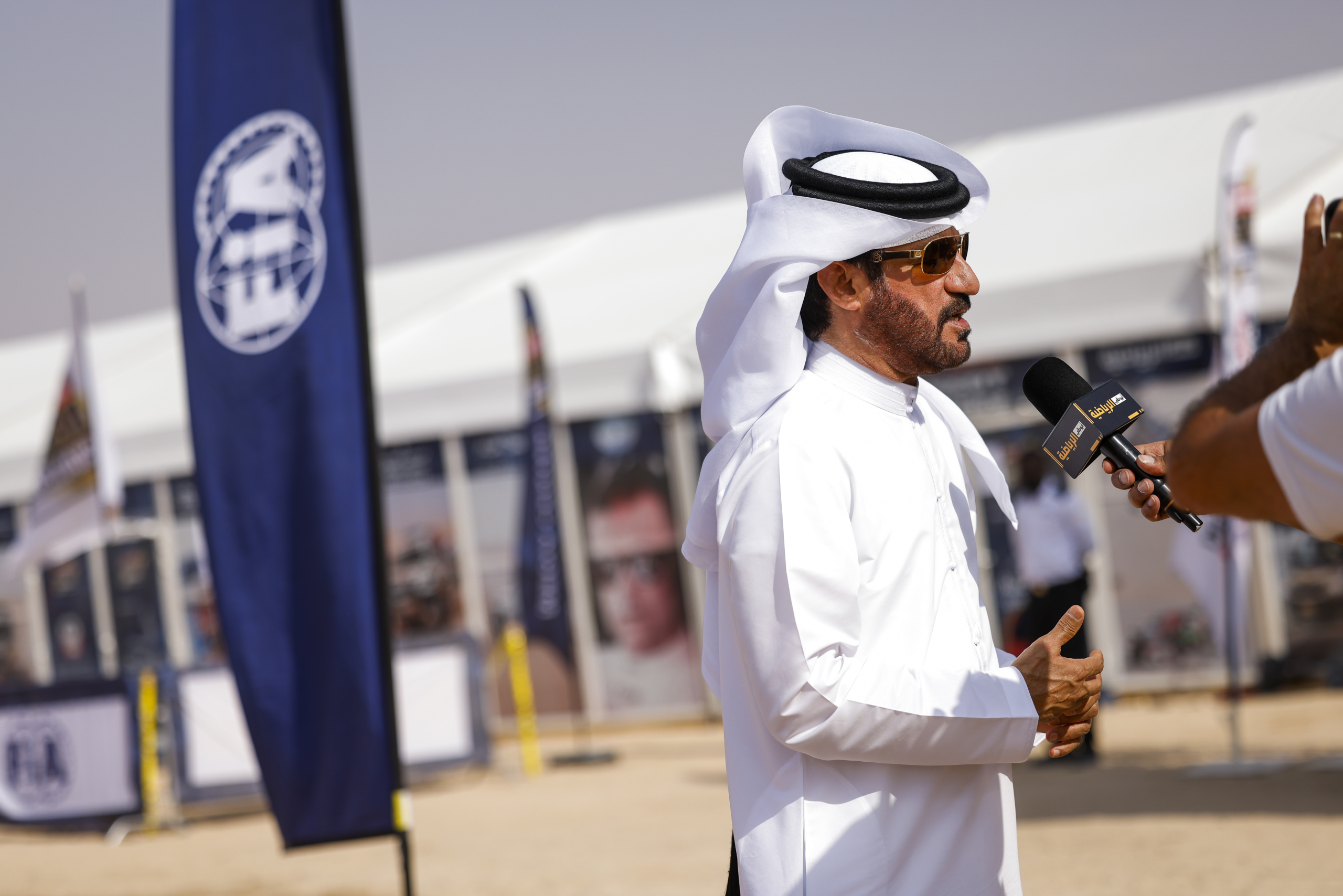 Mohammed BEN SULAYEM, FIA President & Founder of the Abu Dhabi Desert Challenge