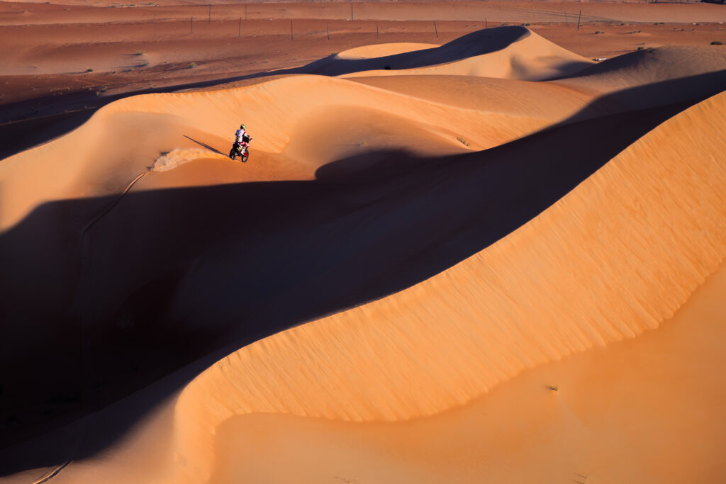 44 MARE Aaron (ZAF), Srg Motorsports, KTM 450 Rally Replica, FIM W2RC, action during the Stage 5 of the 2024 Abu Dhabi Desert Challenge, on March 2, 2024 between Mzeer’ah and Abu Dhabi, United Arab Emirates