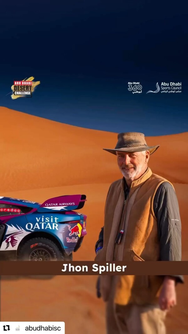 REPOST? abudhabiscإليكم ما قاله جون سبيلر مدير مسار رالي أبوظبي الصحراوي 2024، حول طبيعة المسار ومميزات النسخة الـ 33 من الرالي العريق!

Here is what John Spiller, Abu Dhabi Desert Challenge 2024 route director, had to say about the nature of the track and the features of the rally’s 33rd edition.