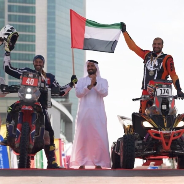 .Just the CM passing by to wish you all a Happy Weekend !! ♥️

 ?????? also, will just drop here all these smiles from exactly a week ago… Podium memories! ?

AbuDhabiDesertChallenge ADDC2024 RaceReady RallyRaidWorldChampionship ADDCJourney abudhabidesertchallenge W2RC RallyRaid CrossCountryRally motorsport DesertDreams abudhabi inUAE

rrcdr_ad 
abudhabisc 
adnocdistribution 
toyotauae 
modgovae 
adpolicehq 
abudhabi_aviation 
nambulanceuae 
abudhabiadm 
alghadeeremiraticrafts 
emsouaeofficial 
fia.official 
fimlive 
officialw2rc